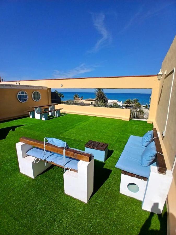 דניה Penthouse 80Qm, Zusaetzlich 80 Qm Private Terrasse, 60 M Zum Strand מראה חיצוני תמונה